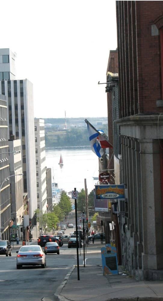 Street view of Halifax Harbour