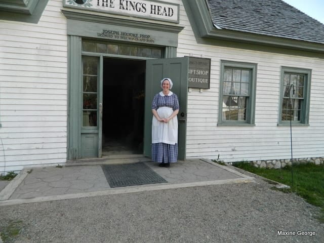 King's Landing, a living museum by the St. John River New Brusnwick