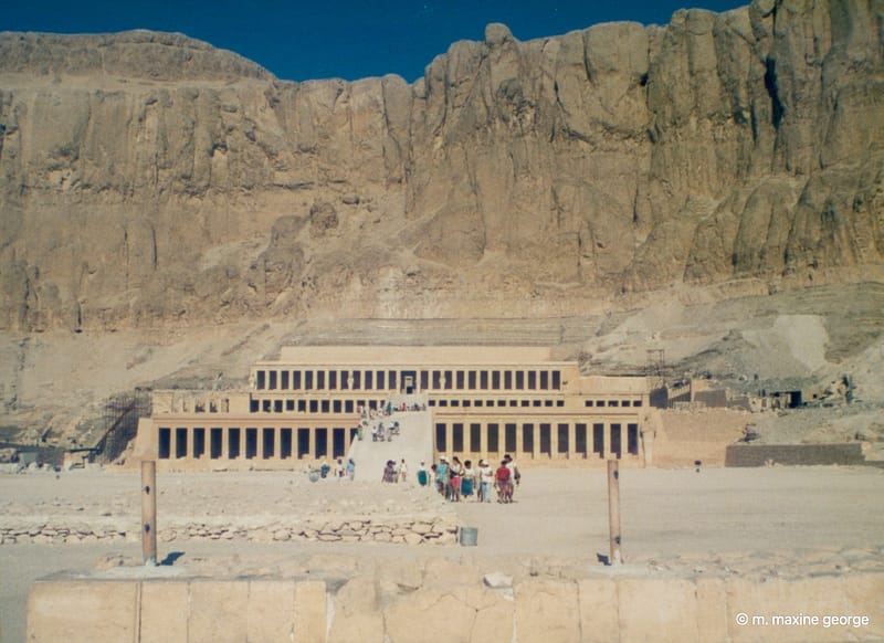 The Temple of Hatshepsut in Deir el Bahari 